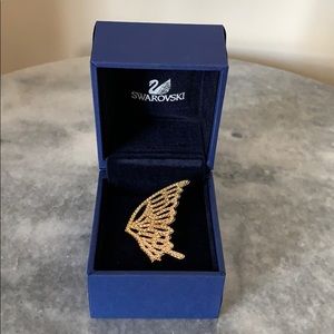 Genuine Swarovski Butterfly Ring
